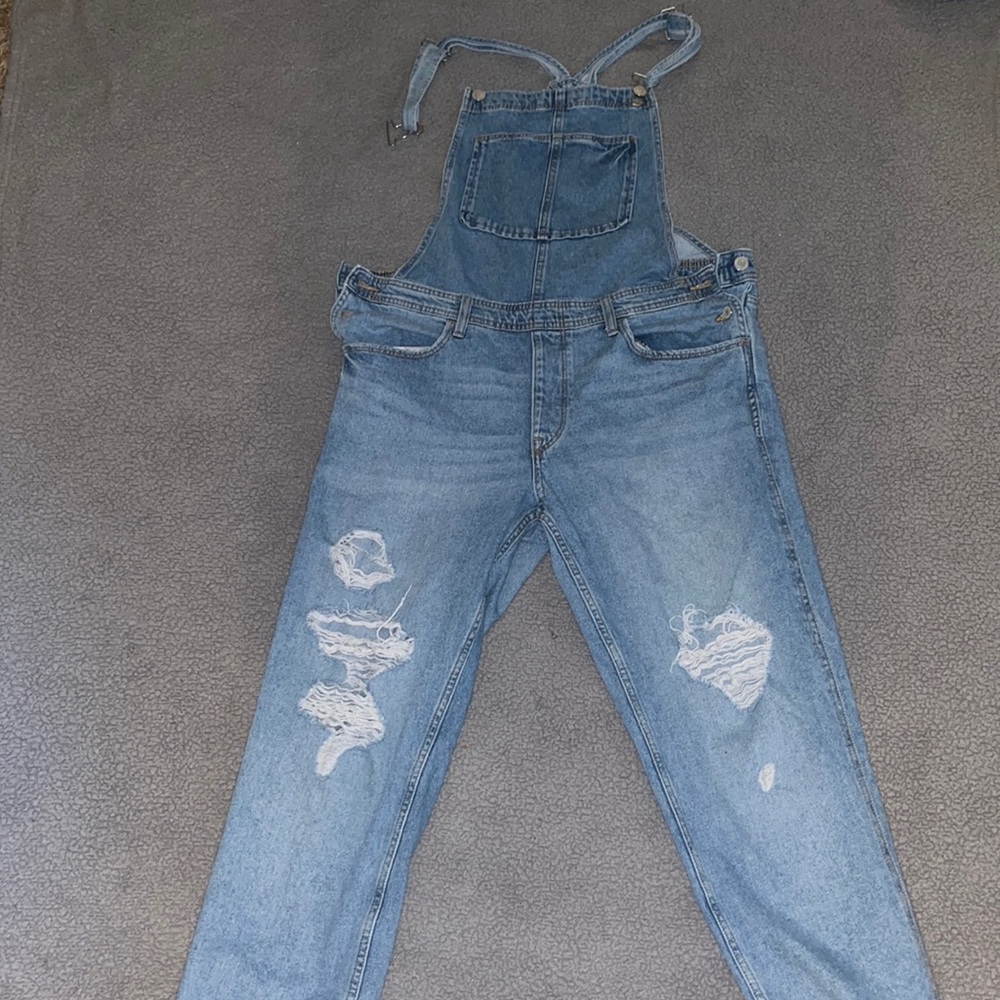 Denim Overalls